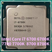 Intel Core i7 6700 6700K 6700T 7700 7700K 7700T 8700 8700K 8700T 1151 DesktopCpu