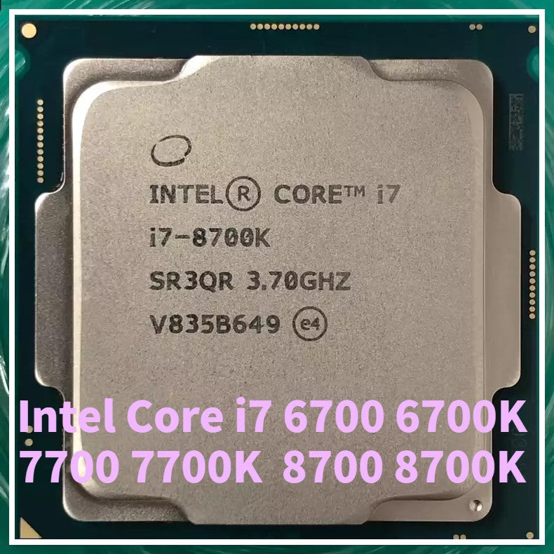 Intel Core i7 6700 6700K 6700T 7700 7700K 7700T 8700 8700K 8700T 1151 DesktopCpu