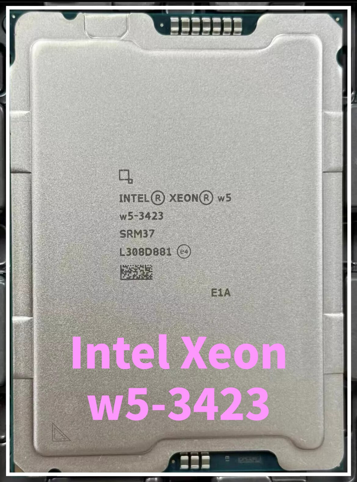 Intel Xeon w5-3423 CPU processor 3GHZ.1-4.2GHz 12-Core 30MB FC-LGA16A LGA-4677
