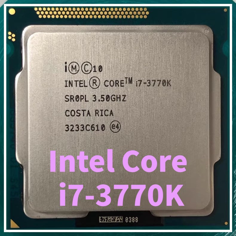Intel Core i7-3770K 3.5GHz LGA1155 SR0PL 4Core 8M Cach 5 GT/s DMI CPU Processor