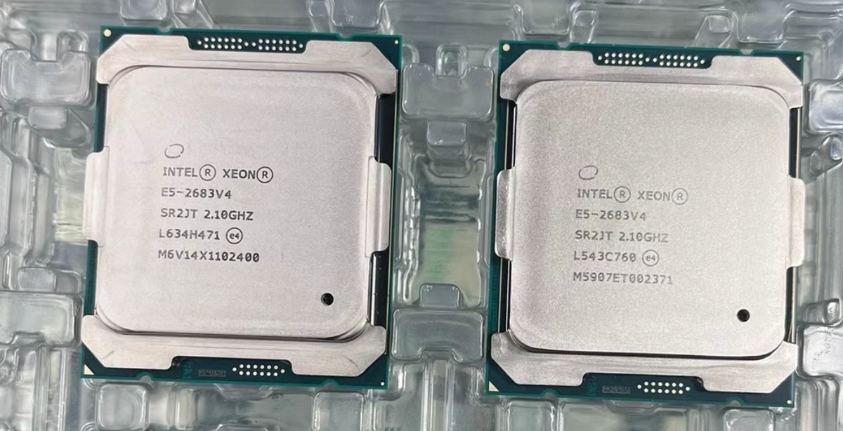 2pcs  Intel Xeon E5-2683 V4 E5-2667 V4 E5-2643 V4 E5-2637V4 LGA2011-3 CPU