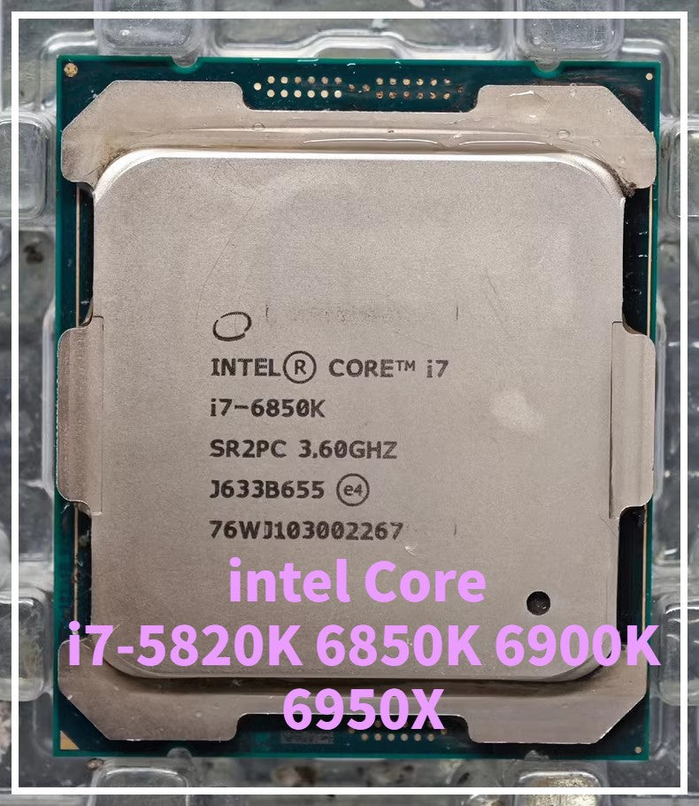 intel Core i7-5820K i7-6800K i7-6850K i7-6900K i7-6950X LGA 2011-V3 CPUProcessor